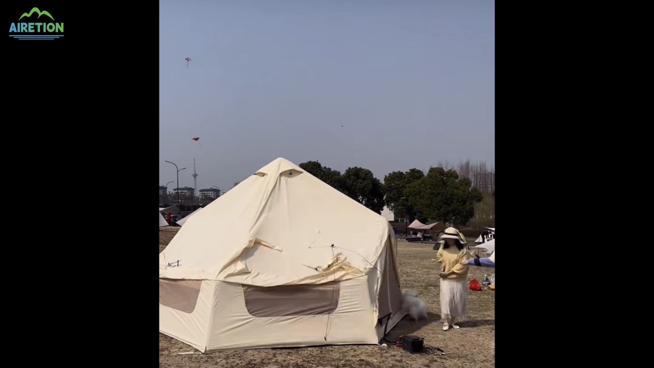 Picnic all'aperto come a casa: la nostra tenda gonfiabile