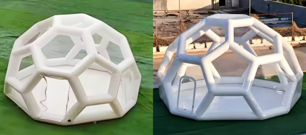 inflatable clear igloo