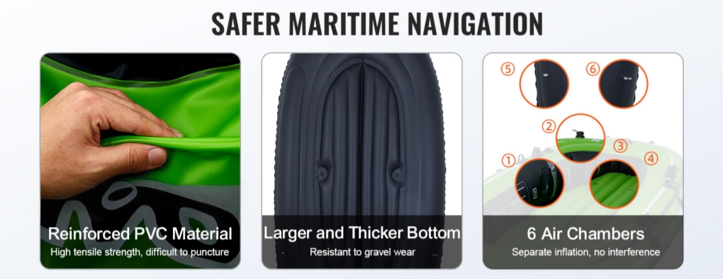 Infatable boat for adults