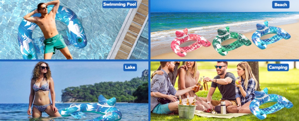 inflatable swimming float