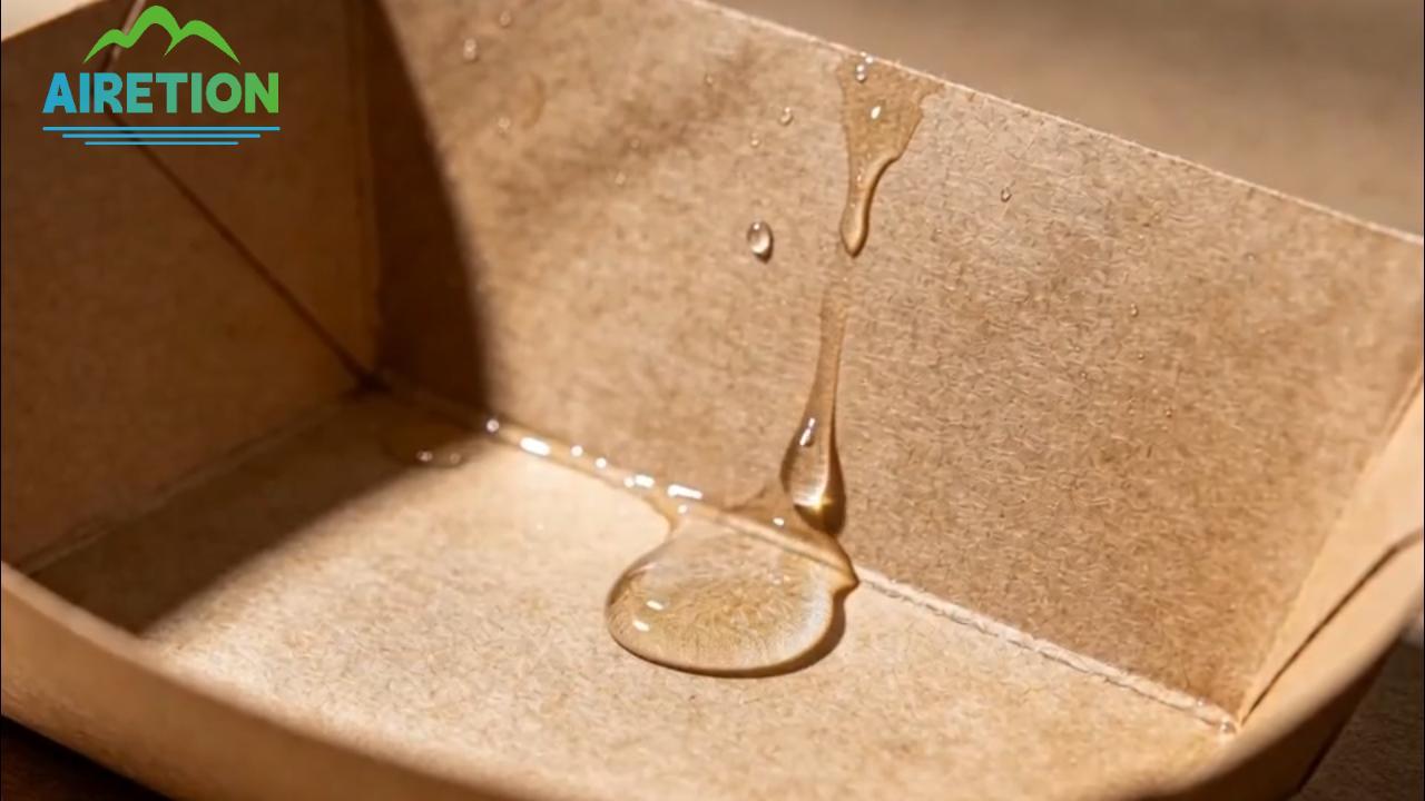 Vassoio per alimenti in carta kraft impermeabile e resistente all'olio | Disponibile con logo e dimensioni personalizzabili
