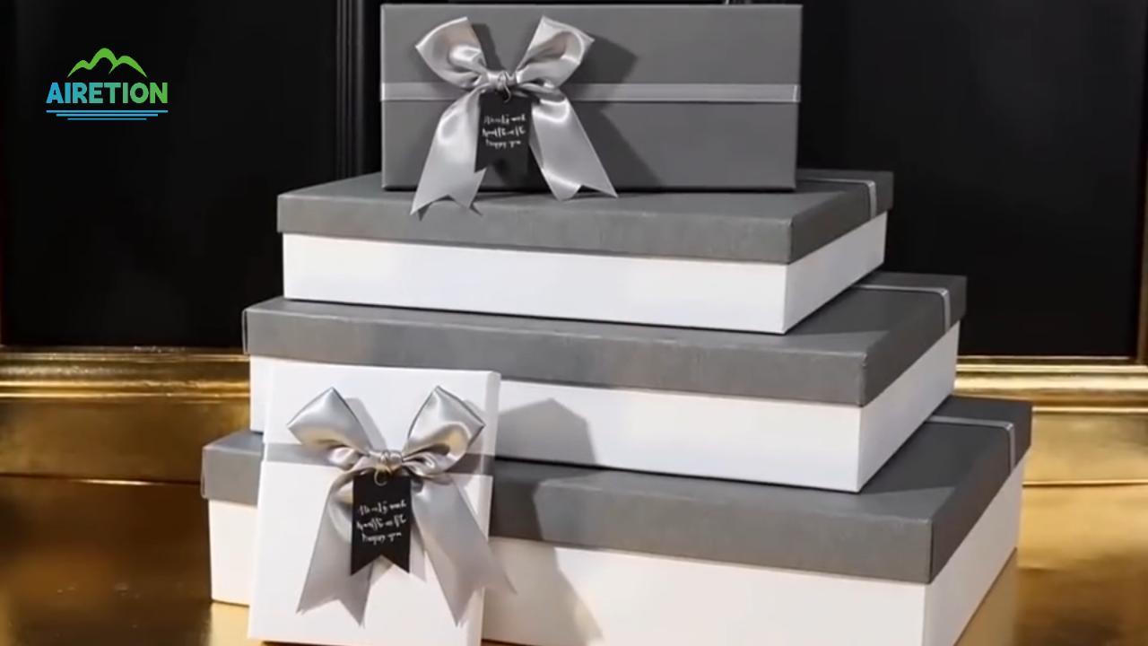 Elegante confezione regalo personalizzata per vino.