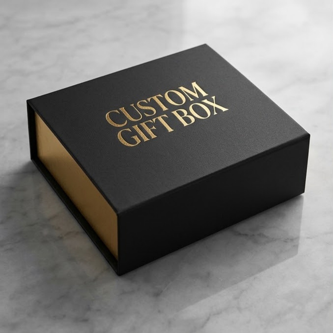 gift box custom unbranded blank rigid box