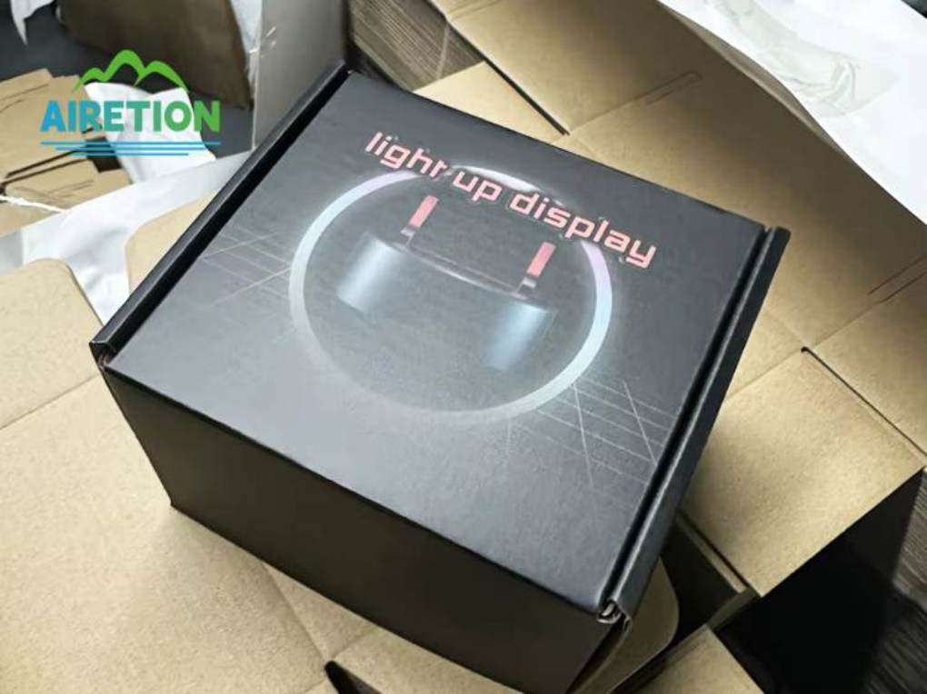 Custom foldable corrugated shipping boxes with full-color offset printing