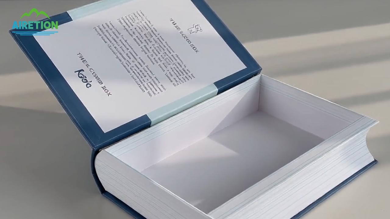 Scatola regalo personalizzata a forma di libro