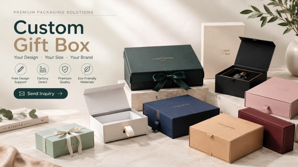 magnetic gift box Custom rigid magnetic gift box